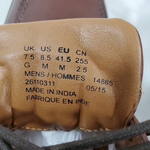 New Clarks Collection Soft Cushion Ortholite Brown main image 7